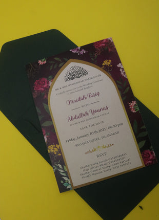 Customized Wedding Cards