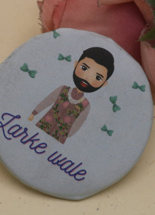 Customized Wedding Badges