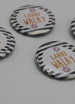 Customized Wedding Badges