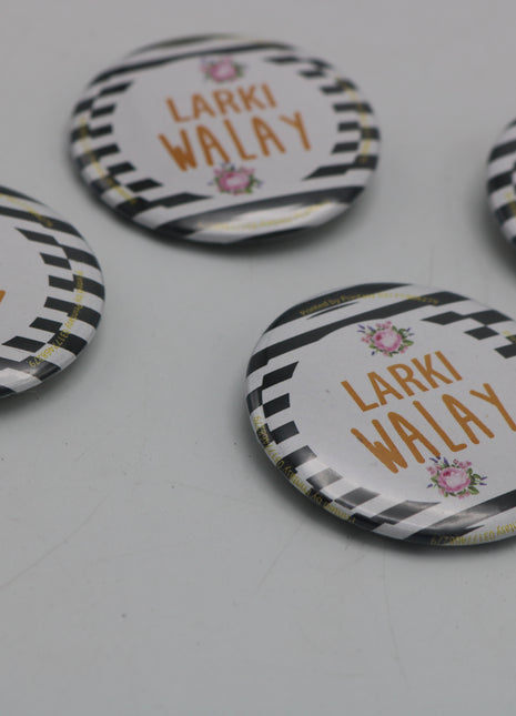 Customized Wedding Badges