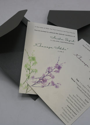 Customized Wedding Cards