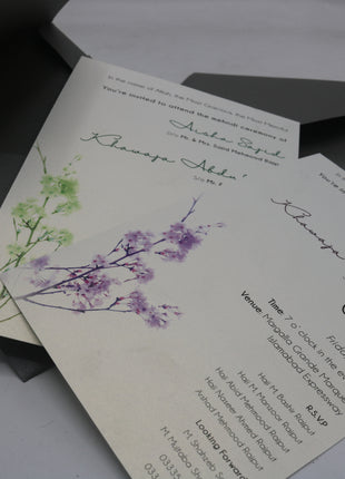 Customized Wedding Cards