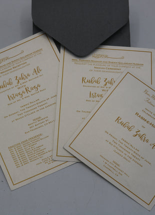 Customized Wedding Cards