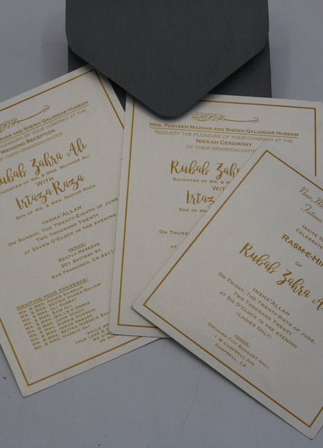 Customized Wedding Cards