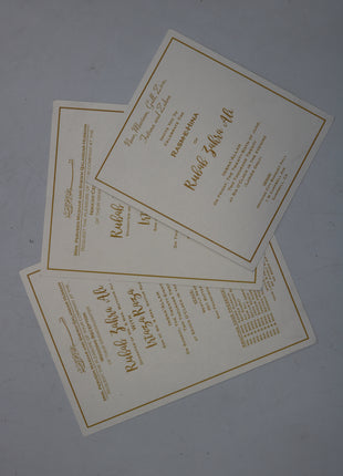 Customized Wedding Cards