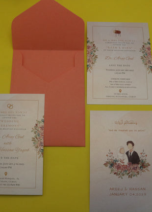 Customized Wedding Cards