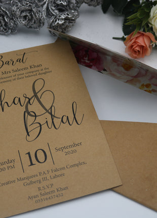 Customized Wedding Cards