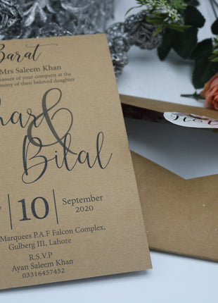 Customized Wedding Cards