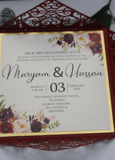 Customized Wedding Cards
