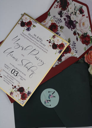Customized Wedding Cards
