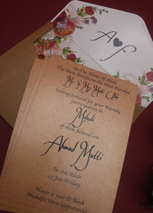 Customized Wedding Cards
