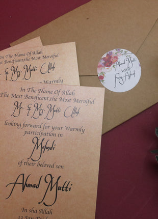 Customized Wedding Cards