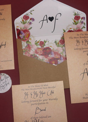 Customized Wedding Cards