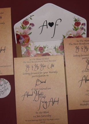 Customized Wedding Cards