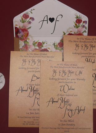 Customized Wedding Cards