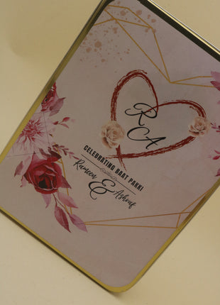 Customized Tin Bid Boxes in Pakistan – Affordable Wedding & Nikkah Gift Packaging | Printasy Pakistan