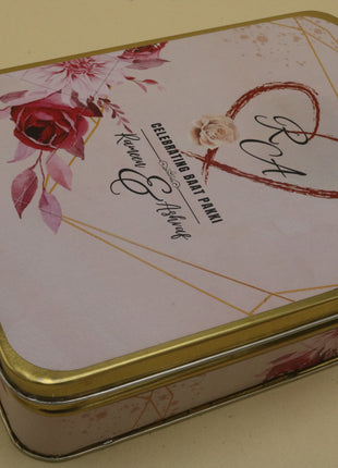Customized Tin Bid Boxes in Pakistan – Affordable Wedding & Nikkah Gift Packaging | Printasy Pakistan