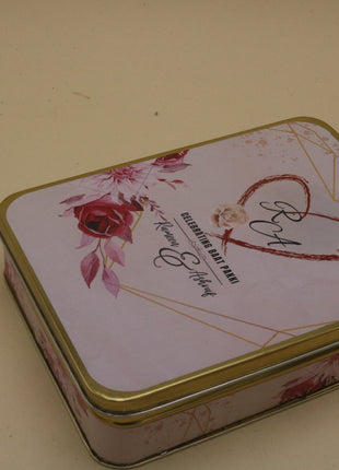Customized Tin Bid Boxes in Pakistan – Affordable Wedding & Nikkah Gift Packaging | Printasy Pakistan
