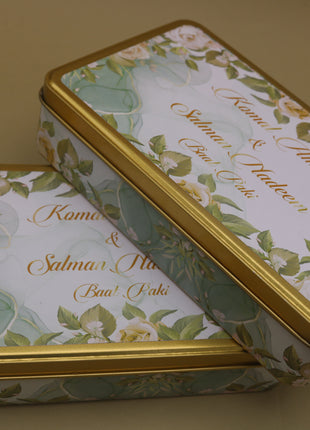 Customized Tin Bid Boxes in Pakistan – Affordable Wedding & Nikkah Gift Packaging | Printasy Pakistan