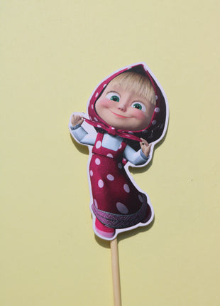 Cup Cake topper With Stick