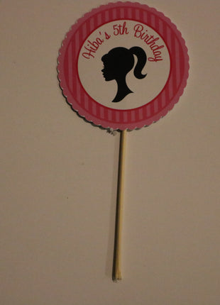 Cup Cake topper With Stick