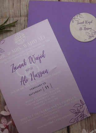 Customized Wedding Cards