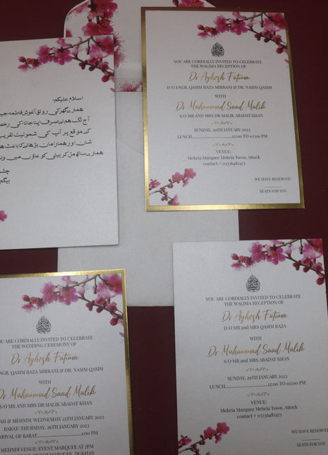 Customized Wedding Cards
