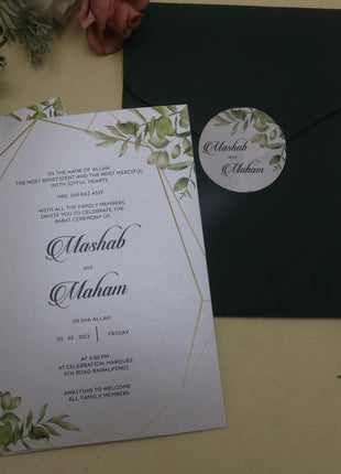 Customized Wedding Cards