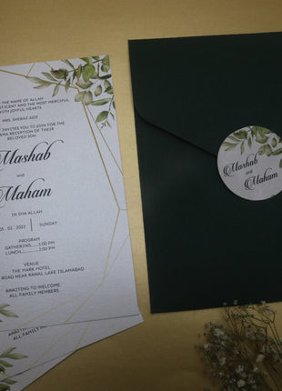 Customized Wedding Cards