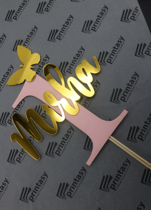Cup Cake topper With Stick