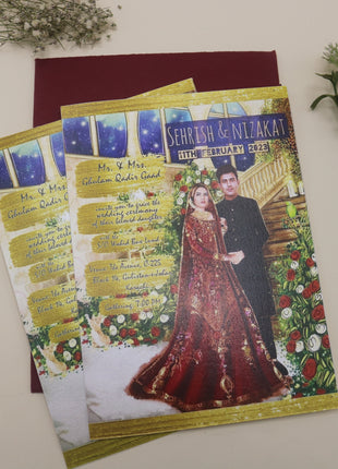 Customized Wedding Card