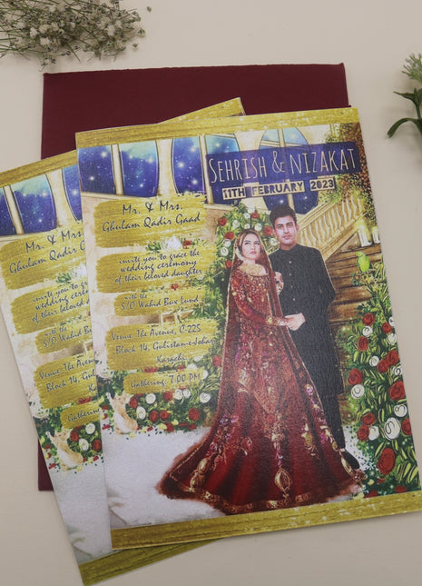 Customized Wedding Card