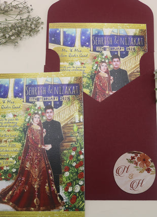 Customized Wedding Card