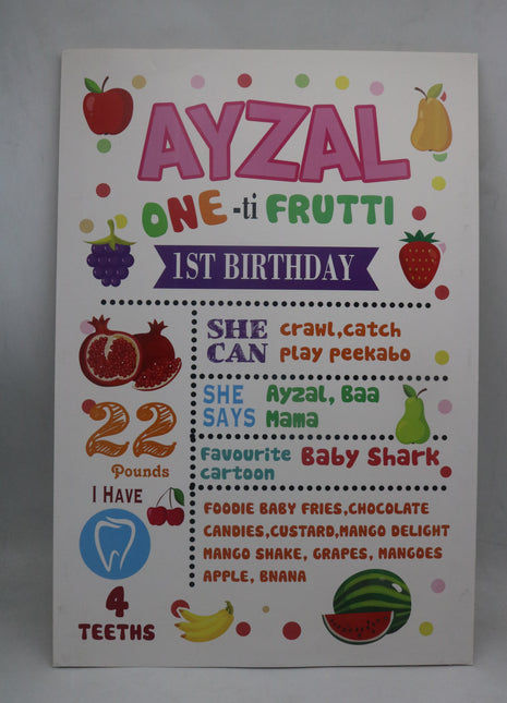 Welcome Board