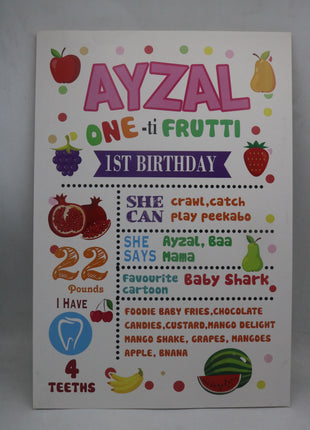 Welcome Board