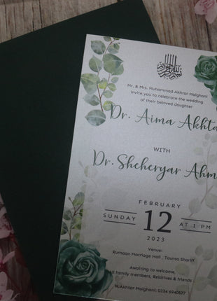 Customized Wedding Cards