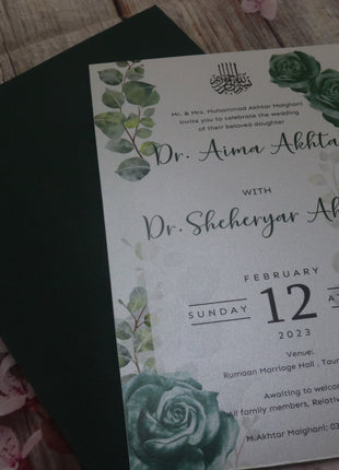 Customized Wedding Cards