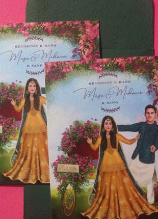 Customized Wedding Card