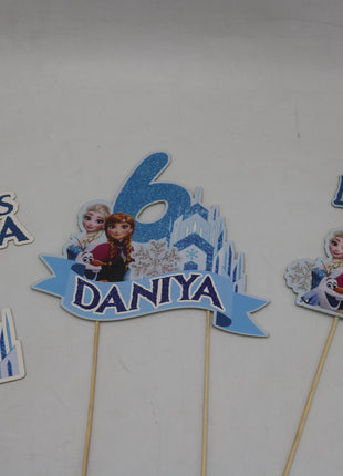 Cup Cake topper With Stick