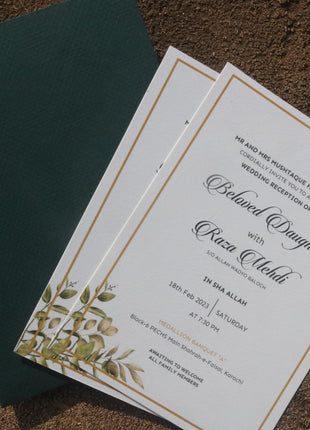 Customized Wedding Cards