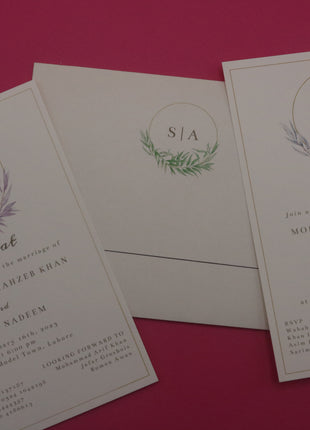 Customized Wedding Cards