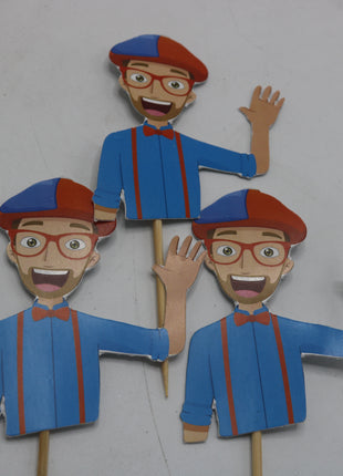 Cup Cake topper With Stick