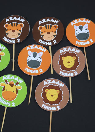 Cup Cake topper With Stick