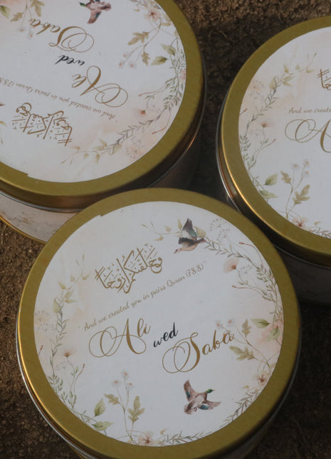 Customized Tin Bid Boxes in Pakistan – Affordable Wedding & Nikkah Gift Packaging | Printasy Pakistan