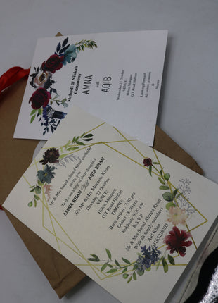 Customized Wedding Card