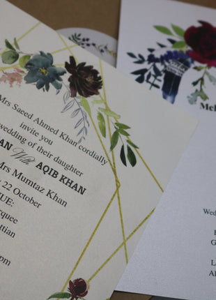 Customized Wedding Card