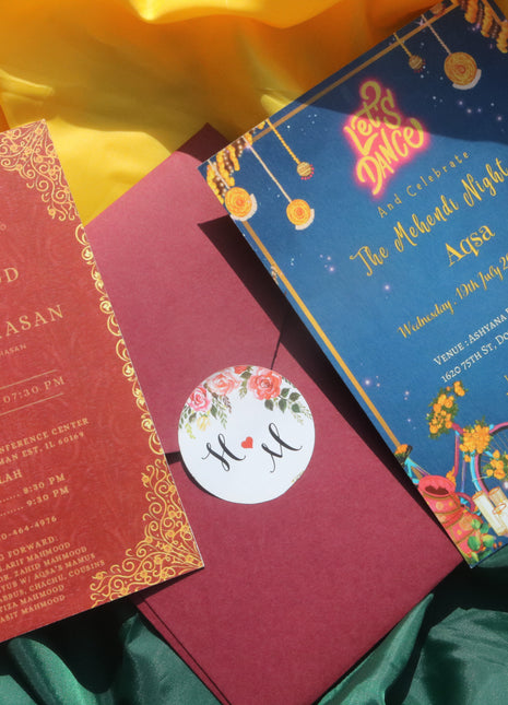 Customized Wedding Cards