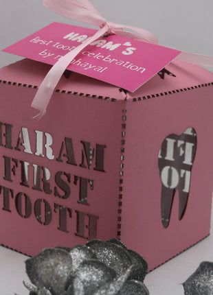 Customized First Tooth Laser Cut Boxes – Special Designs for Memorable Celebrations in Pakistan