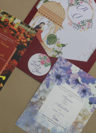 Customized Wedding Cards