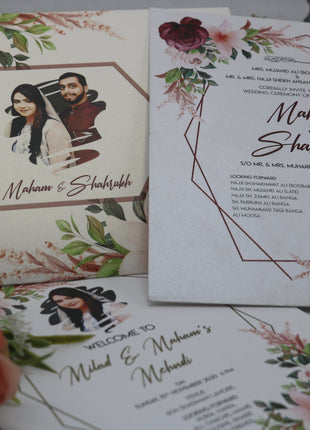 Customized Wedding Cards